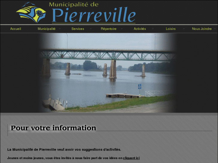 www.pierreville.net