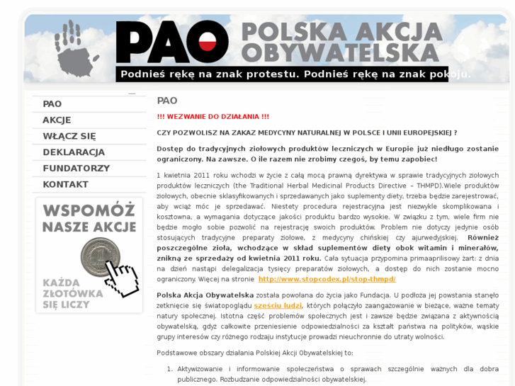 www.polskaakcjaobywatelska.pl