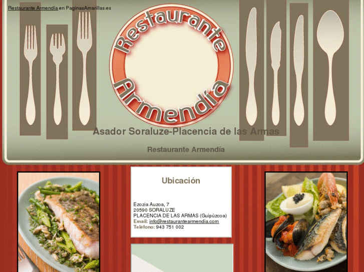 www.restaurantearmendia.com