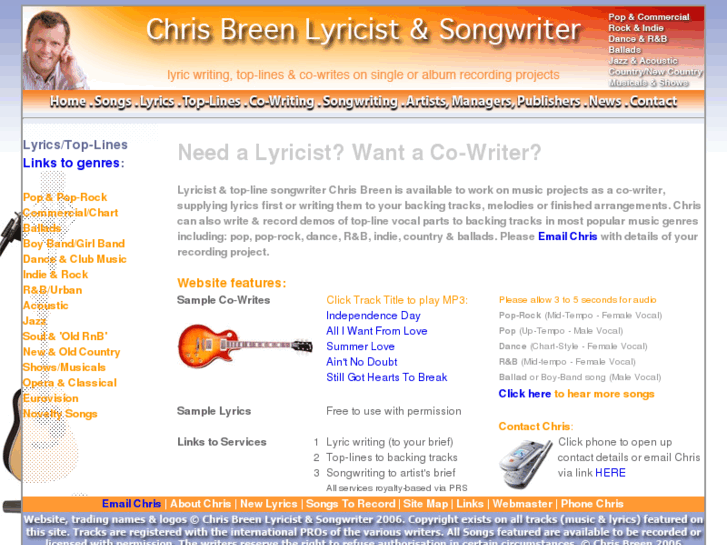 www.songwriter-lyricist.com