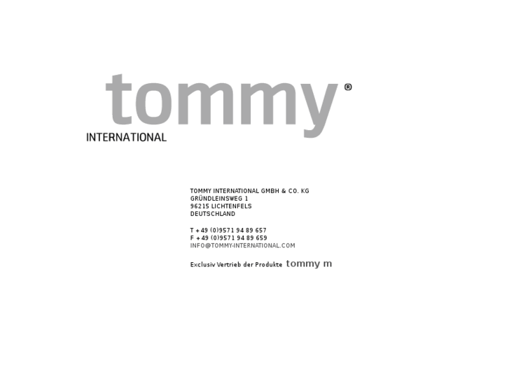 www.tommy-international.com