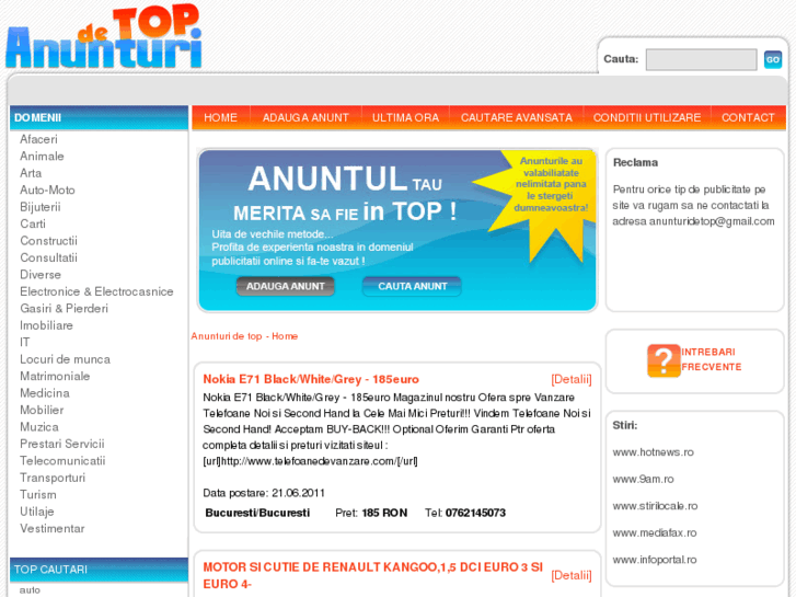 www.anunturidetop.ro