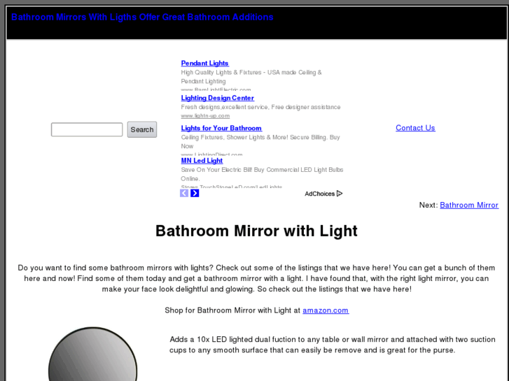 www.bathroommirrorwithlight.com