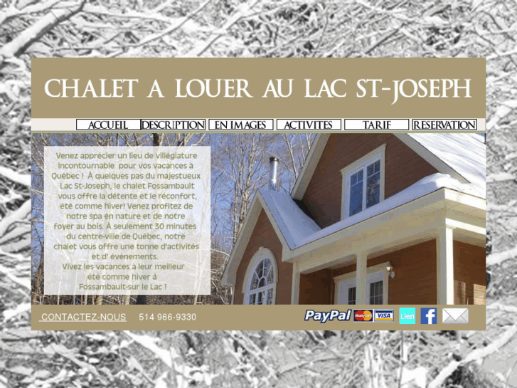 www.chaletlacstjoseph.com