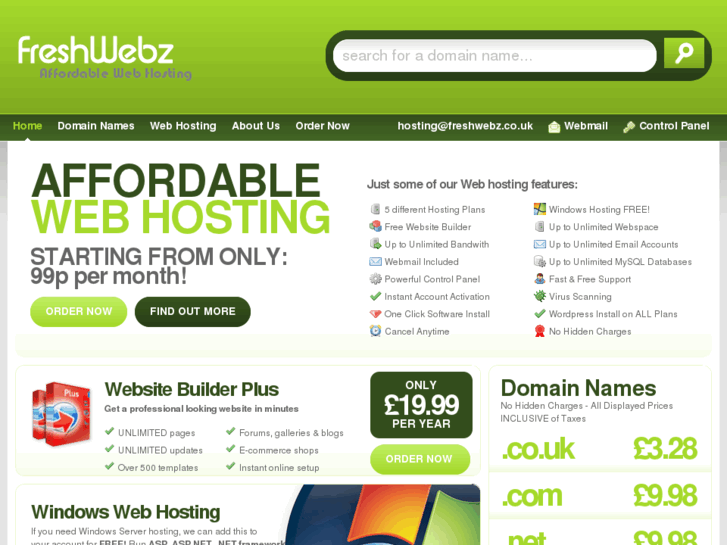 www.freshwebz-hosting.co.uk