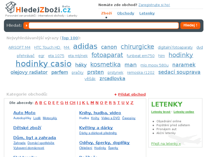 www.hledejzbozi.cz