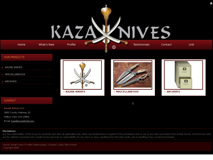 www.kazakknives.com