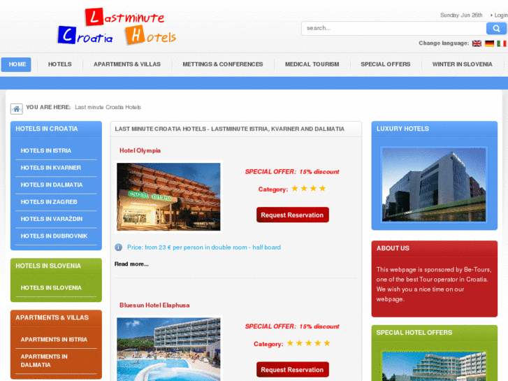 www.lastminute-croatia-hotels.com