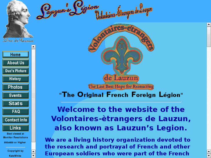 www.lauzunslegion.com