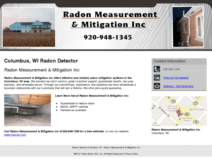 www.radonmeasurementcolumbuswi.com