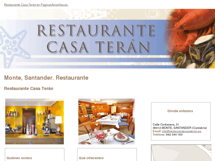 www.restaurantecasateran.es