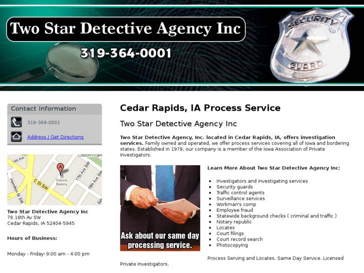 www.twostardetectiveagency.com