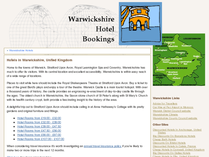 www.warwickshire-hotels.co.uk