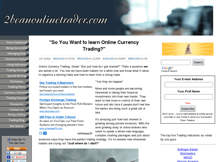 www.2beanonlinetrader.com