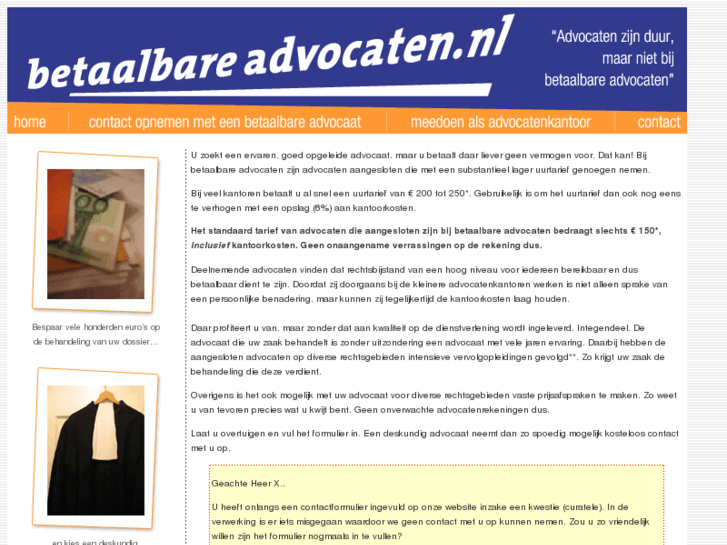 www.betaalbareadvocaten.nl