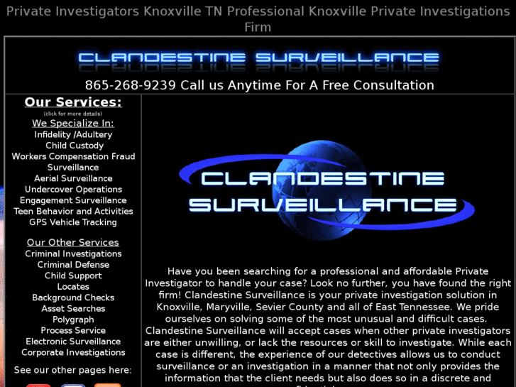 www.clandestinesurveillance.com