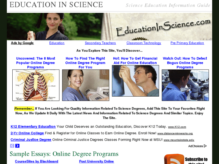 www.educationinscience.com