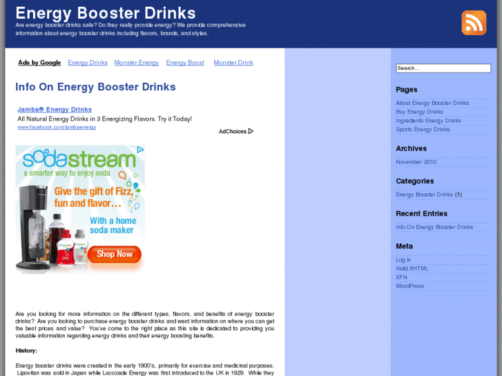 www.energyboosterdrinks.com