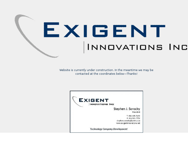 www.exigentinnovations.net