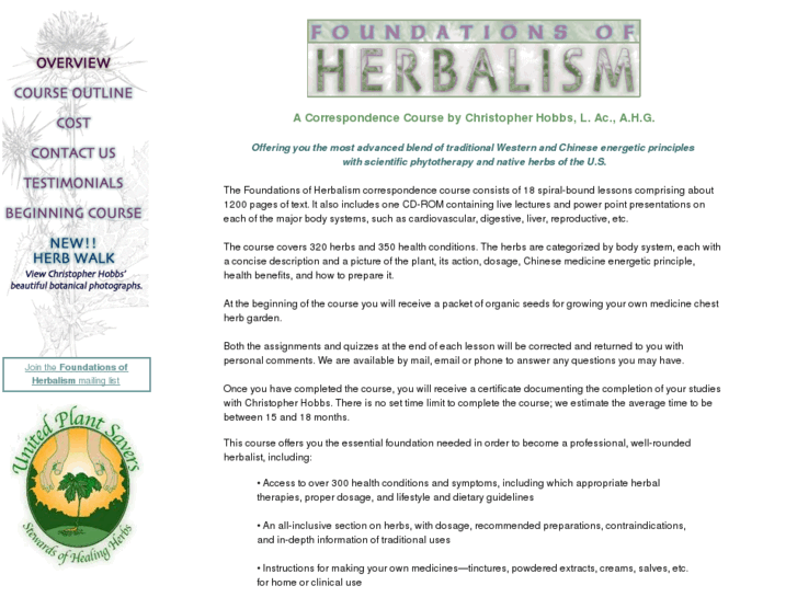 www.foundationsofherbalism.com