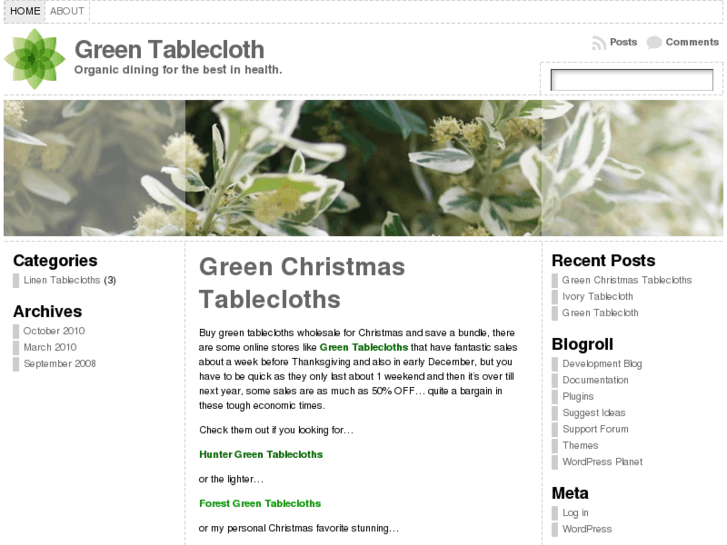 www.green-tablecloth.com