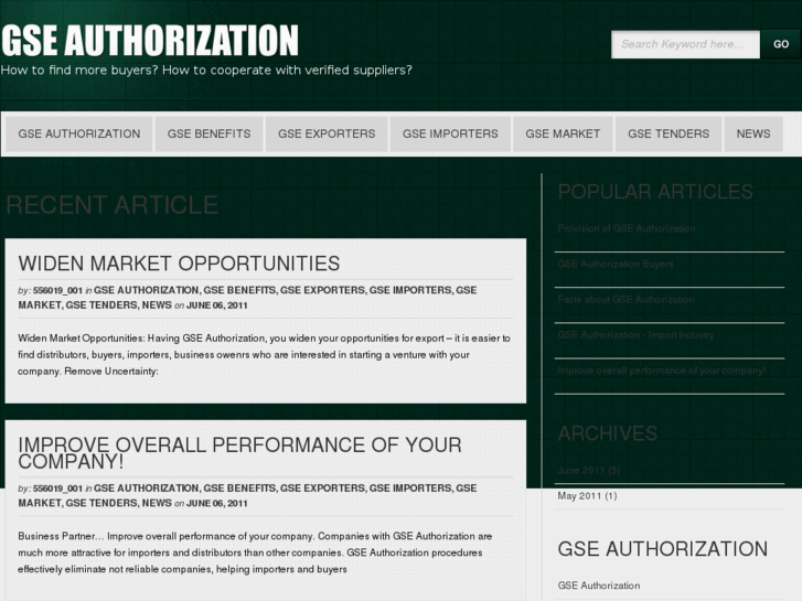 www.gseauthorization.net