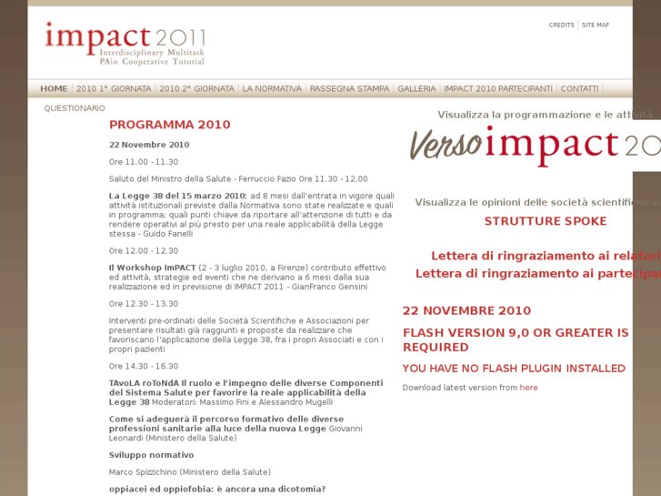 www.impact2010.it