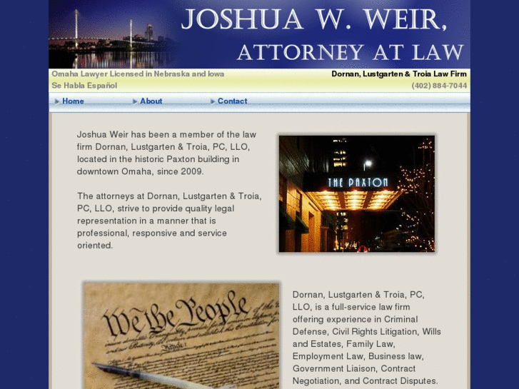 www.joshweirlaw.com