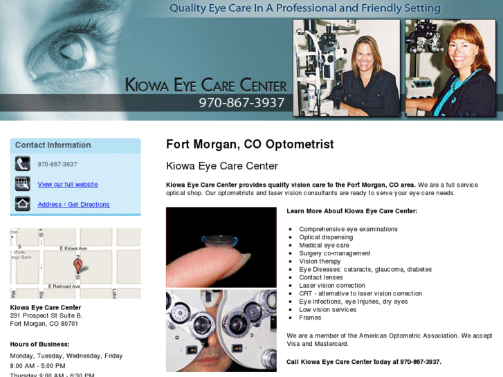 www.kiowaeyecareftmorgan.com