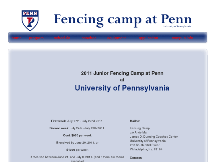 www.pennfencingcamp.com