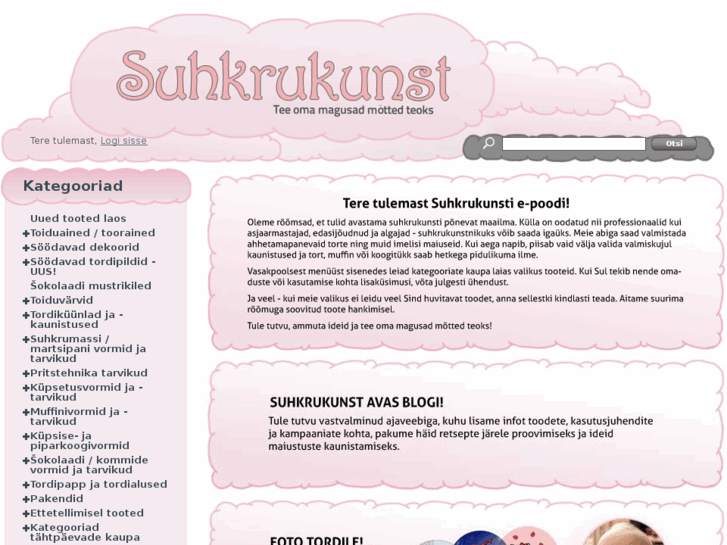 www.suhkrukunst.ee