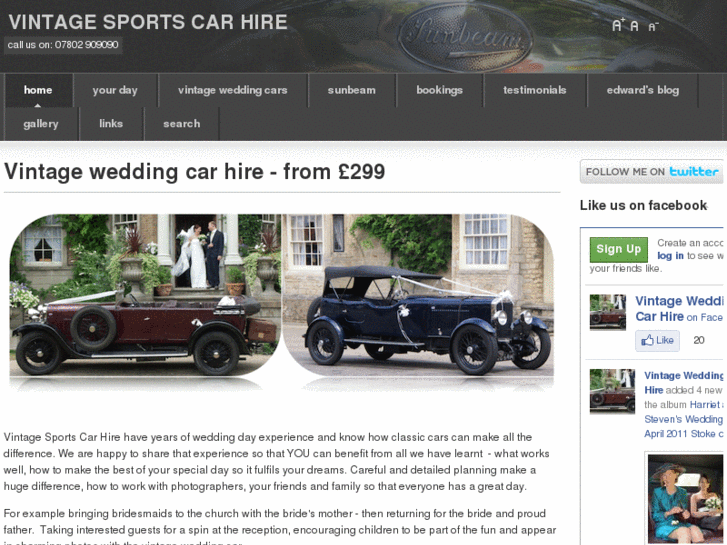 www.vintagesportscarhire.com