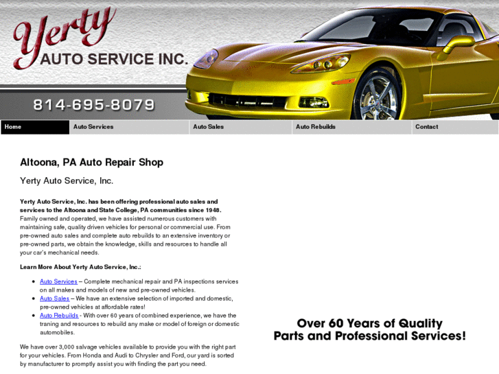 www.yertyautoparts.com