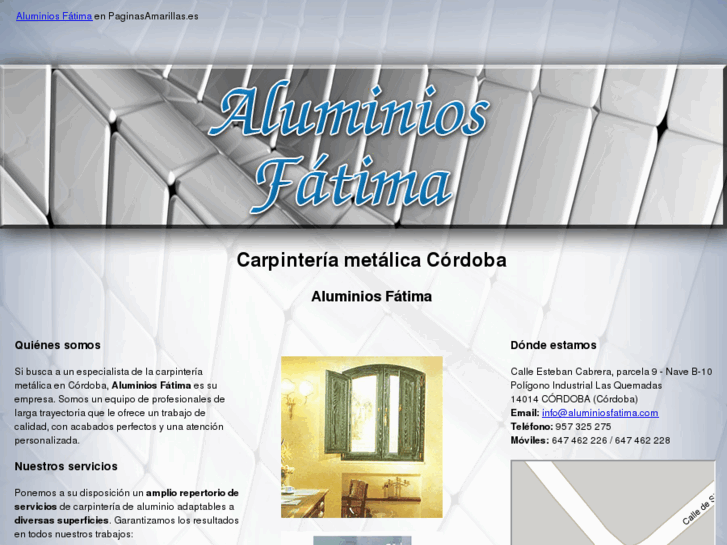 www.aluminiosfatima.com