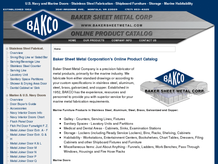 www.bakersheetmetal.com