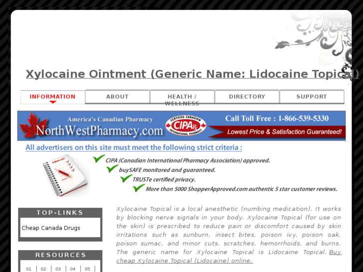 www.buyxylocaineointment.com