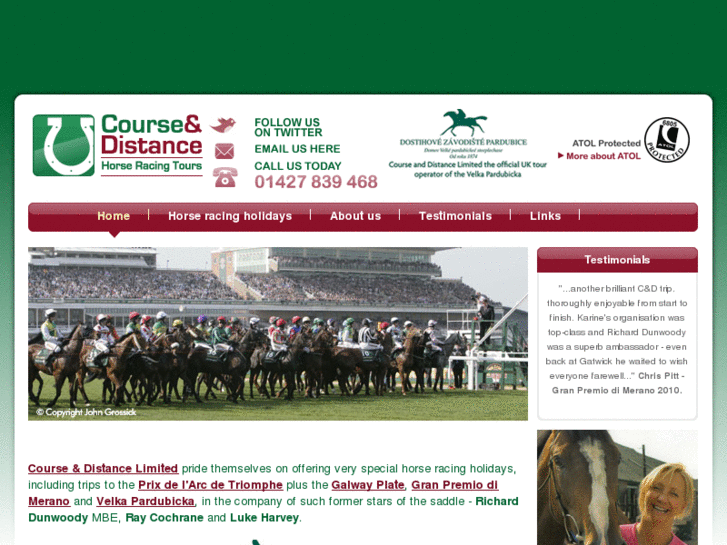 www.cdhorseracingtours.com