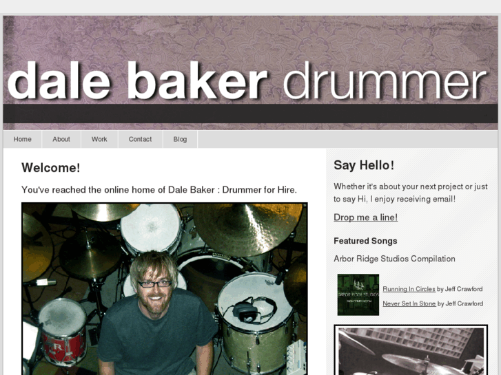 www.dalebakerdrummer.com