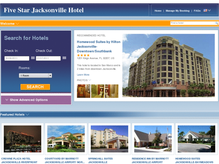 www.fivestarjacksonvillehotel.com