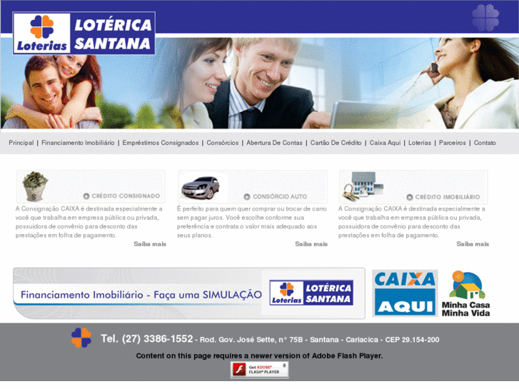 www.lotericasantana.com.br