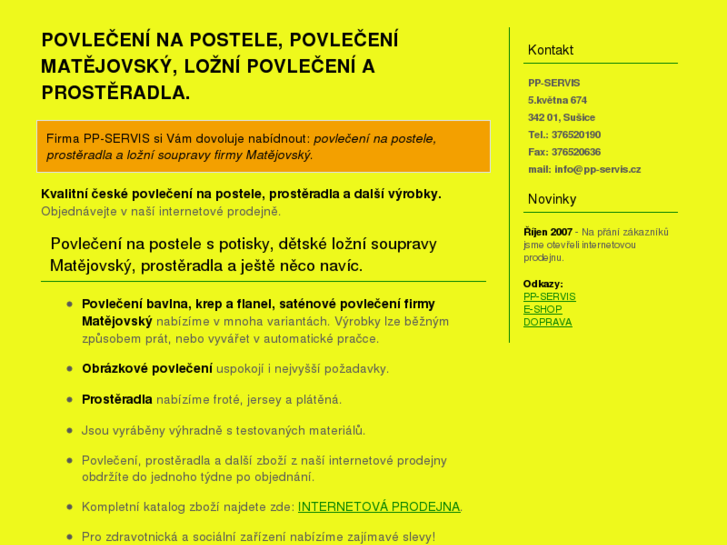 www.lozni-povleceni.info