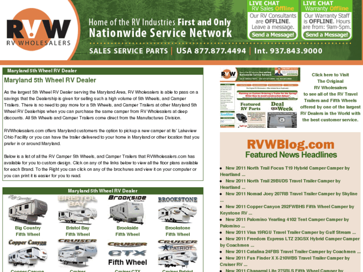 www.maryland5thwheelrvdealer.com