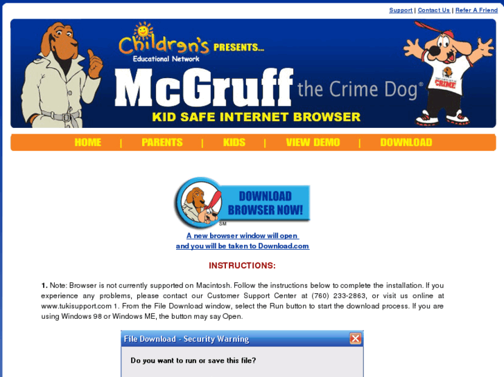 www.mcgruffbrowser.com