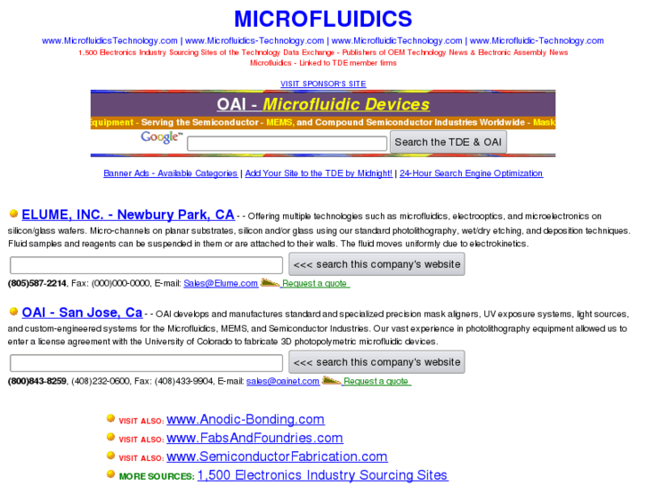 www.microfluidicstechnology.com