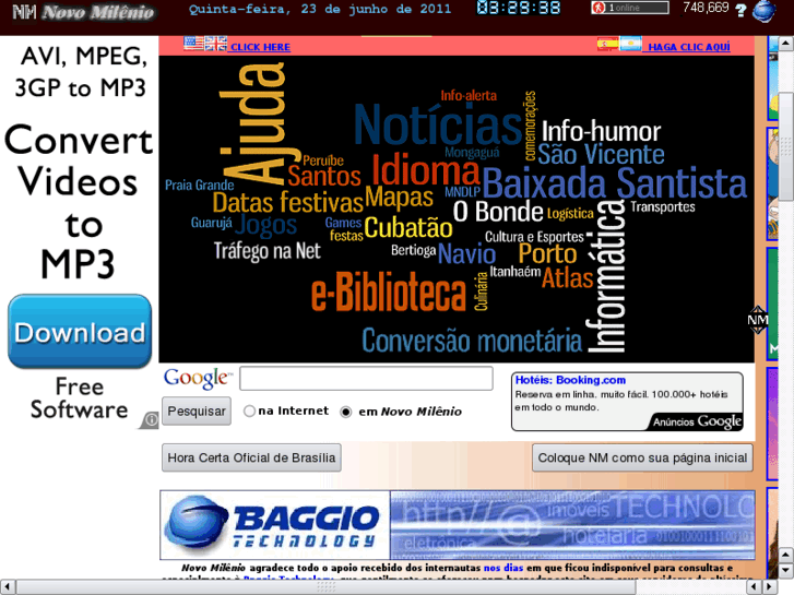 www.novomilenio.inf.br