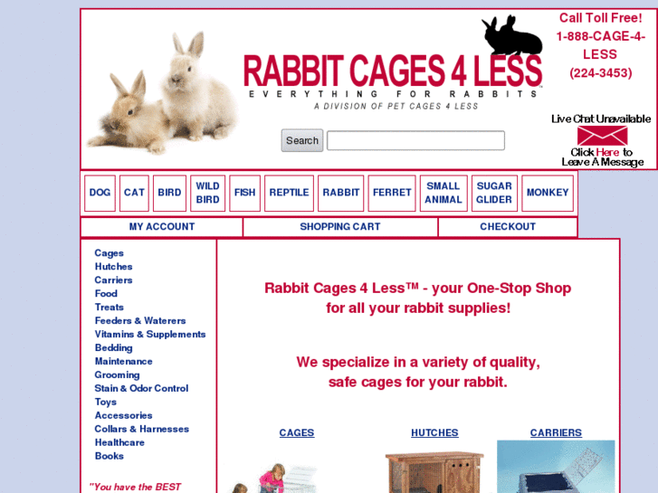 www.rabbitcages4less.com