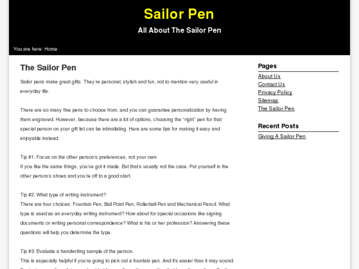 www.sailorpen.net