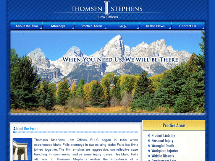 www.thomsenandstephenslaw.com