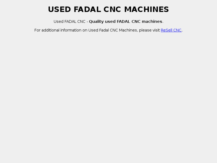 www.usedcncfadal.com