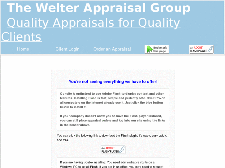 www.welterappraisalgroup.com